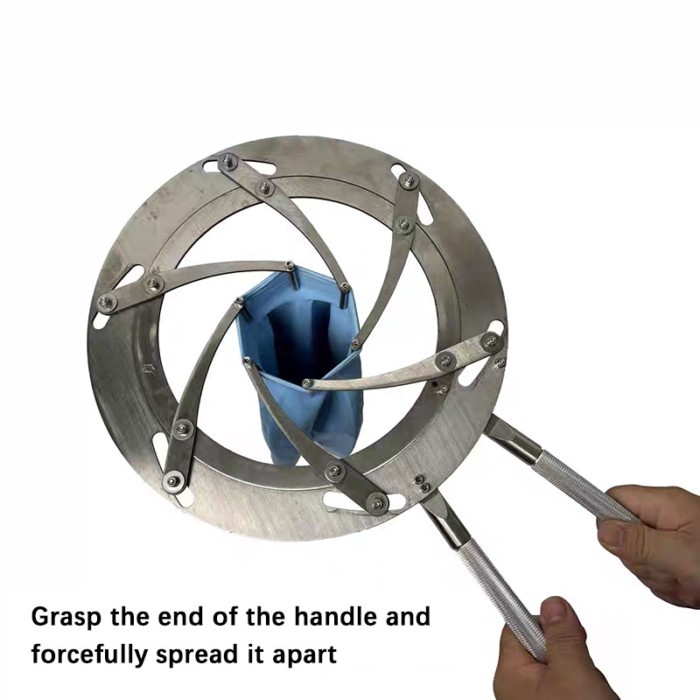 Aluminum Alloy Balloon Stuffing Expander for Latex Balloon, Plush Toy & Flower Packing