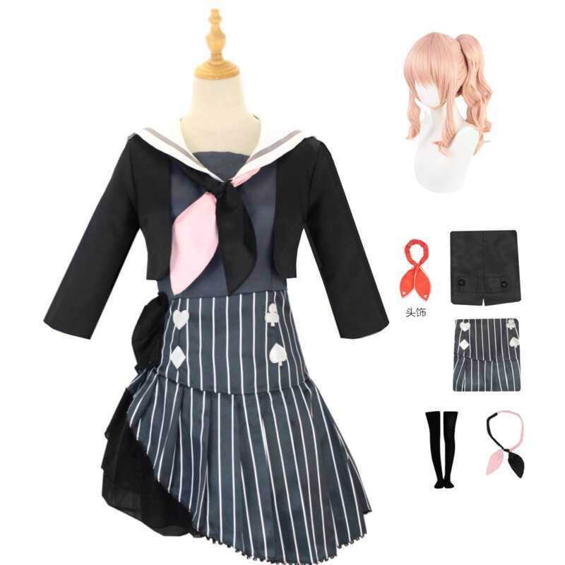 ma Mizuki Costume Project Sekai Colorful Stage Amia Cosplay Wig Halloween Women School Sailor Dress