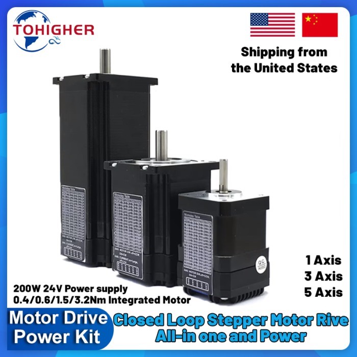 Motor Nema17 Nema23Stepper Motor Driver Power Kit42 57 Integrated Closed-loop Motor Driver 3000rpm