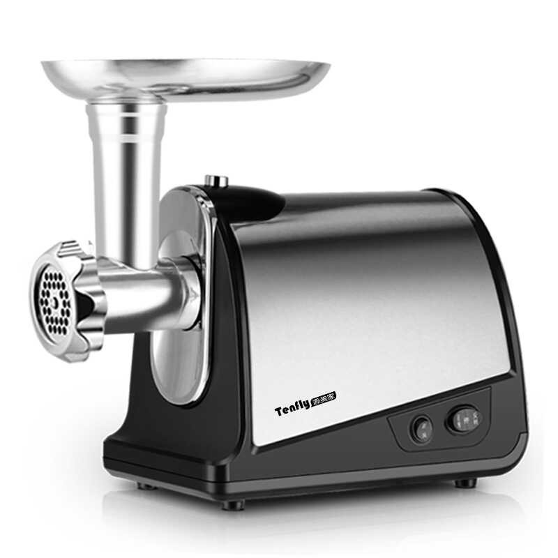 Tey K5C เครื่องบดเนื้อไฟฟ้าในครัวเรือนสแตนเลสเนื้อเนื้อสับเชิงพาณิชย์อัตโนมัติไส้กรอก Enema เครื่อง