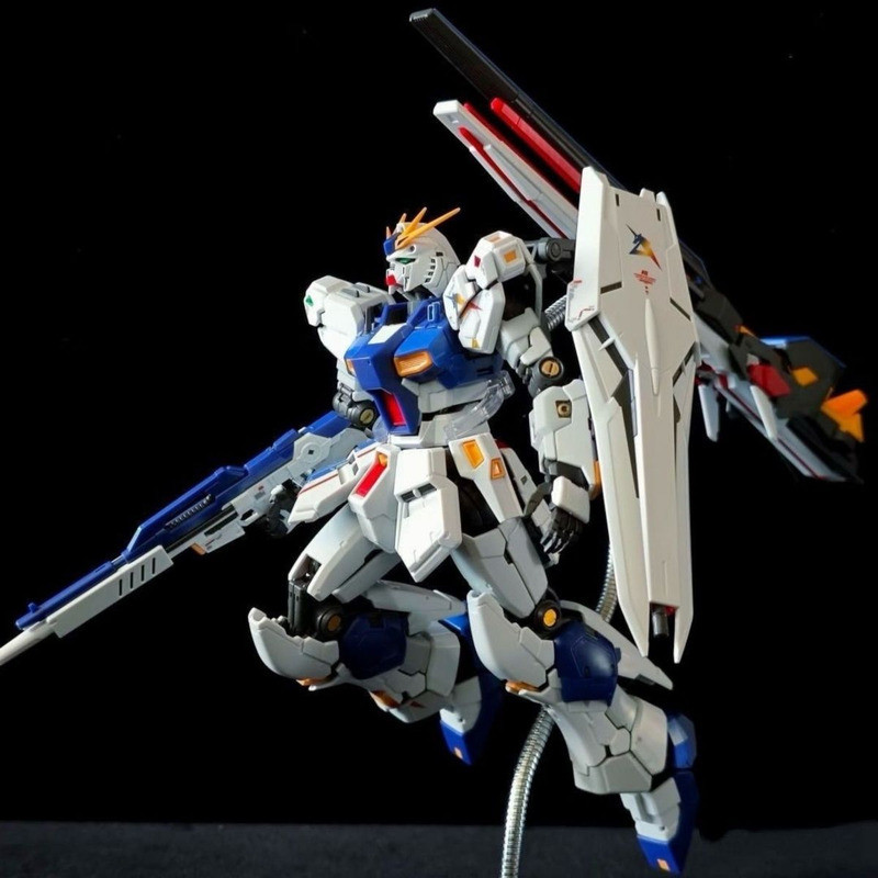 {ของเล่นสดใส} RG Fukuoka Niu RG32B rg Niu Assembly รุ่น RG1/144 พร้อมขายึดสติ๊กเกอร์น้ํา 251016