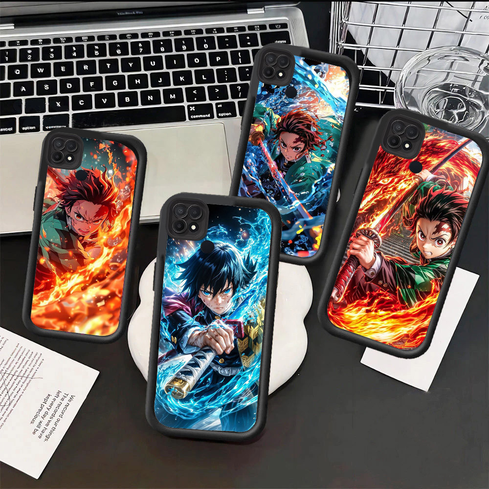 RK32 Demon Slayer Blade Hp ชุบสําหรับ Xiaomi Redmi หมายเหตุ POCO C65 X5 A2 7 13T 12 3 M3 14 9T F5 13