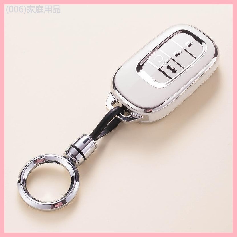 【2019-2025】 เหมาะสำหรับ Honda HRV ปลอกกุญแจ CRV ประเภท Civic Haoying Accord ZRV สำหรับผู้หญิง 2025