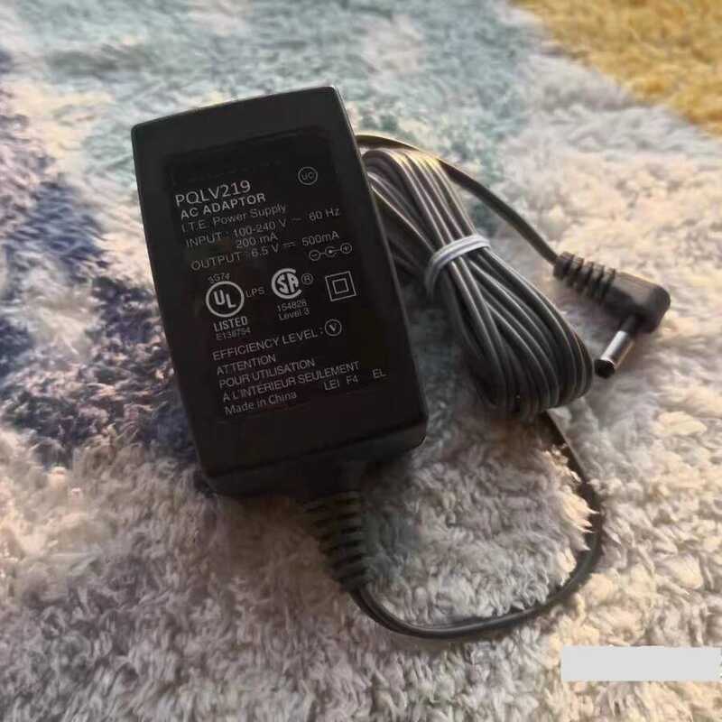 PQ219 PQ219CE 6.5V 500MA AC DC Power Adaptor Charger สําหรับ Panasonic โทรศัพท์ไร้สาย US Wall Plug A