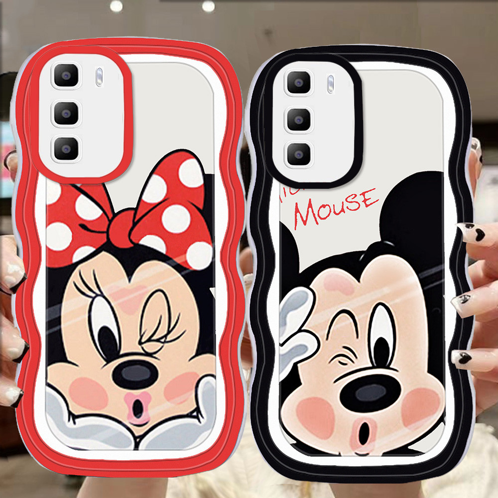A-99 เคส TPU มิกกี้มินนี่สําหรับ Infinix HOT 60 50i 50 60i Pro Plus เคสใส