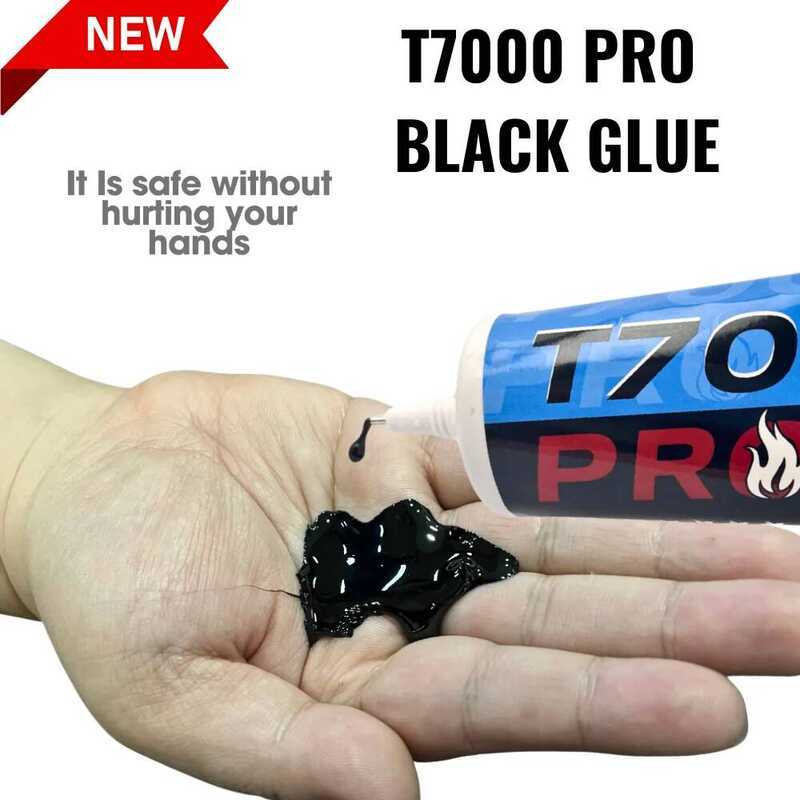 กาวติดหน้าจอ LCD มือถือ T7000 PRO สีดำ กาวซ่อมหน้าจอ T-7000 สีดำ ขนาด 15 มล. 50 มล. 110 มล.