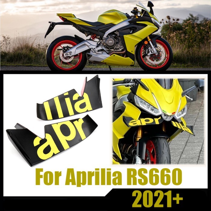New For Aprilia RS 660 rs660 rs 660 Motorcycle Windshield Wing Fairing Front Aerodynamic RS660 Spoi