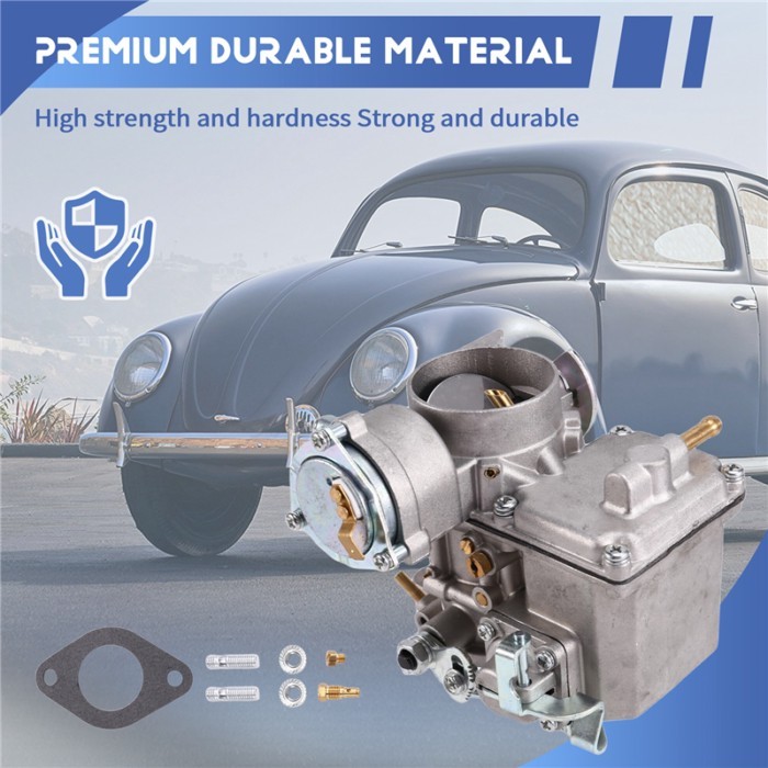 1600Cc Dual-Port Engine Carburetor 34PICT-3 For VW Beetle Super Beetle 1971-1979 Automatic Choke 11
