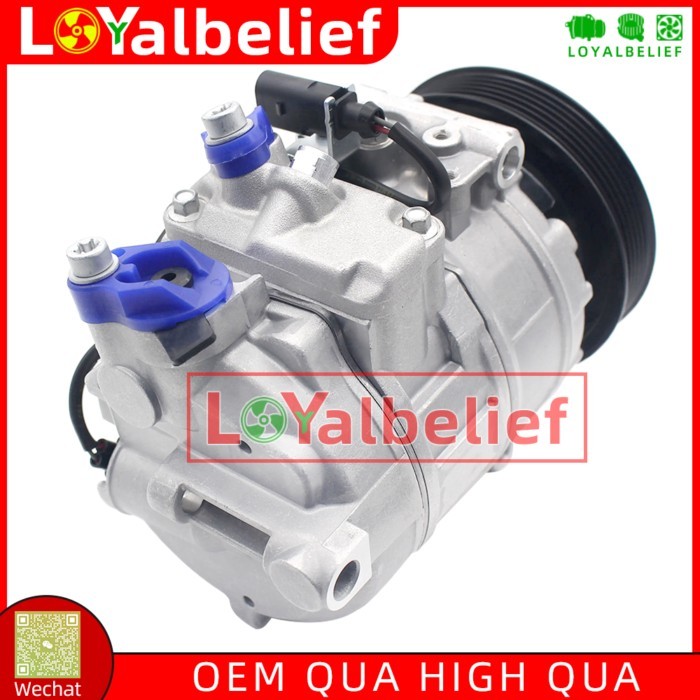 NEW AC Compressor For Audi A4 A6 Volkswagen Jetta Tiguan Golf Eos Beetle 7L6820803F 7L6820803J 7L68