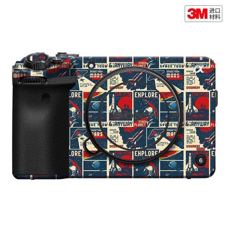 เหมาะสําหรับฟิล์มป้องกันกล้อง Sony FX3 Sony fx3 Body สติกเกอร์การ์ตูนแห่งชาติอินเทรนด์สติกเกอร์หนัง