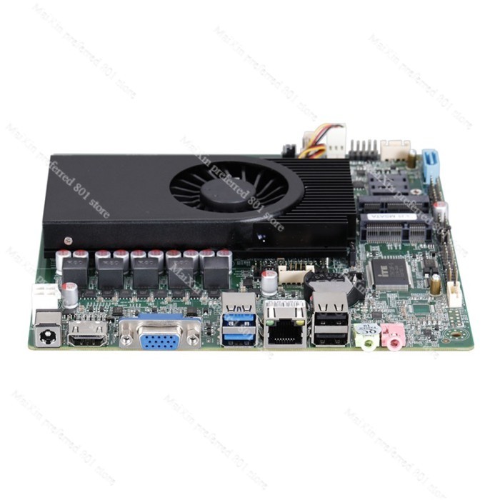 QM6637M Mini Industrial Motherboard for 3rd 4th Gen i3 i5 i7 LVDS All-in-One PC Advertising Machine