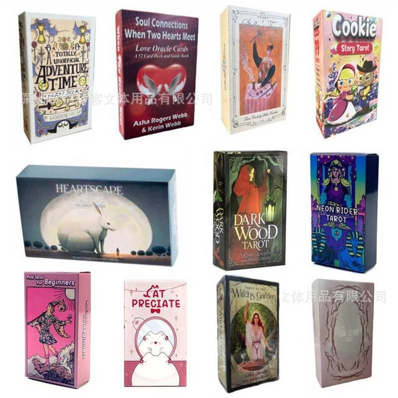2023 Dark Wood Tarot Cards Dark Forest Tarot Cards ภาษาอังกฤษ