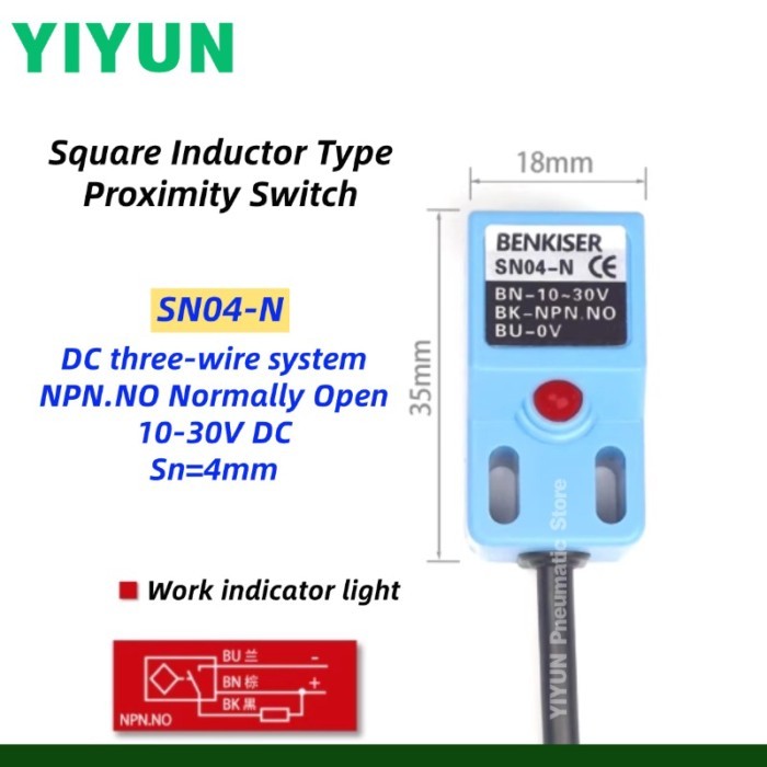 SN04-N-N2-P-P2-D-D2-A-A2 BD5-Q18-N1-N2-P1-P2-D1-D2 ND8-Q18-N1-N2-P1-P2-D1-D2 Square Inductor Type P