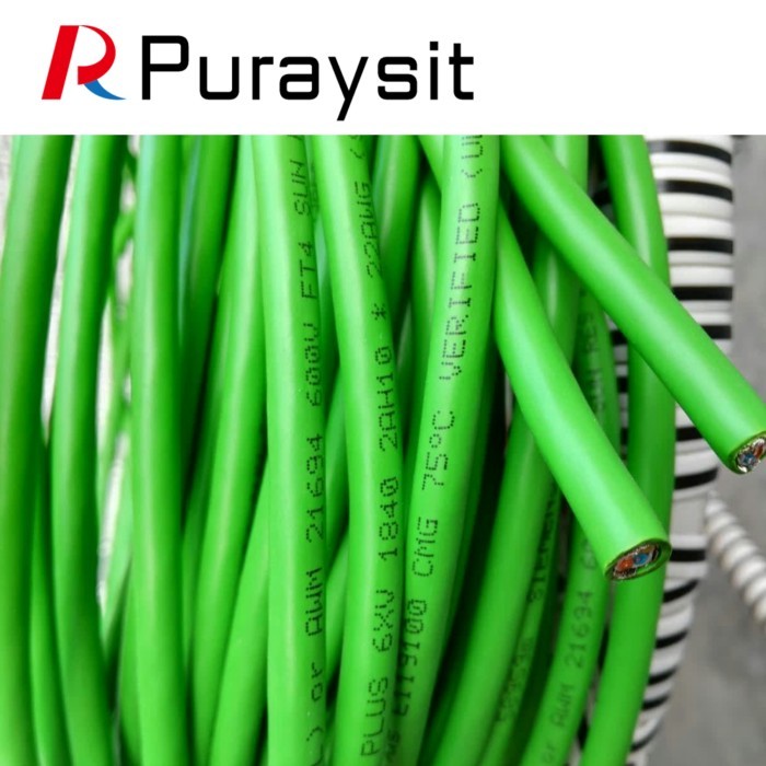 Puraysit PROFINET DP Bus Communication Cable Industrial Ethernet Cable 4 Core 6XV1840-2AH10 for Sie