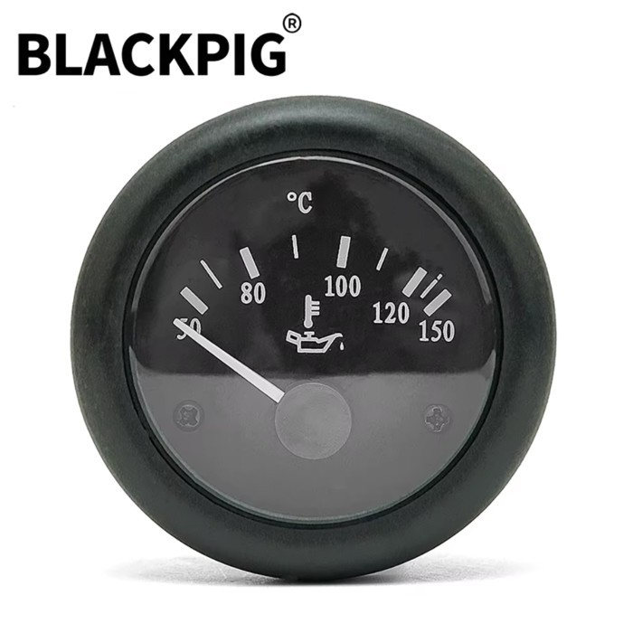 12V 24V Diesel Generator Engine Oil Temperature Gauge Meter Match With Oil Temperature Sensor Gense