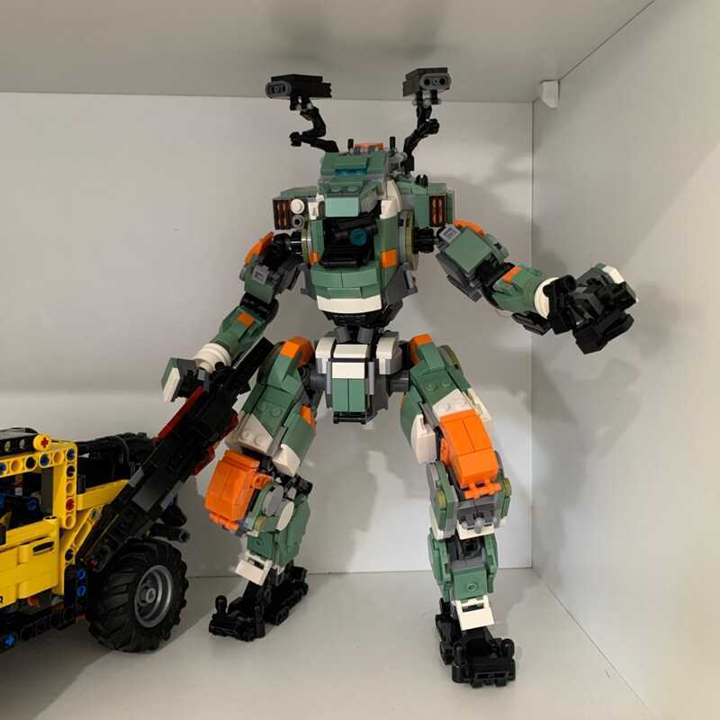 xpert Titanfalls 2 Bt-7274 Vanguard-Class Titan Robots Meche Figures Building Blocks Toys For Gifts
