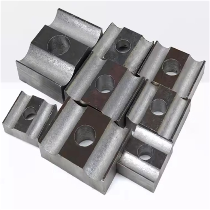 Crane Hoist Q235 Steel Standard Double Groove Steel Wire Rope Plate Clamp Pressure Plate