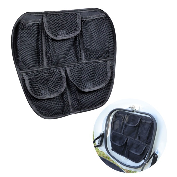 Front Trunk Lid/Side Organizer for Can Am Spyder F3 F3S F3T F3L 2015-2024 Black Removable 3/5 Mesh