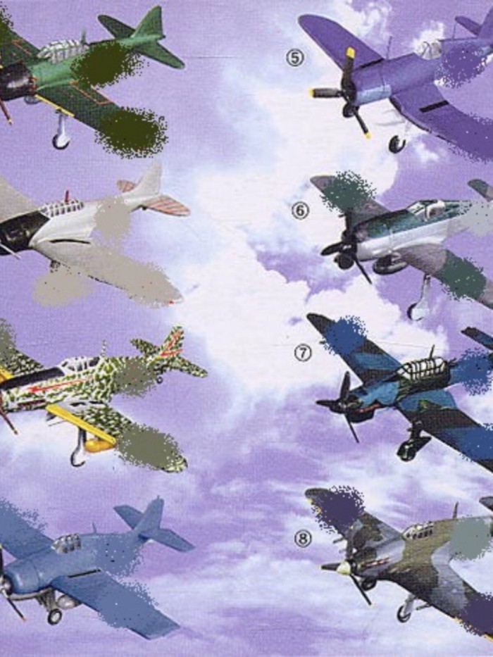 BANDAI BANDAI 1/144Wingclub2 เครื่องบินรุ่น F4F/F4U/87/190A Hurricane และอื่นๆ คลังสินค้าพร้อม