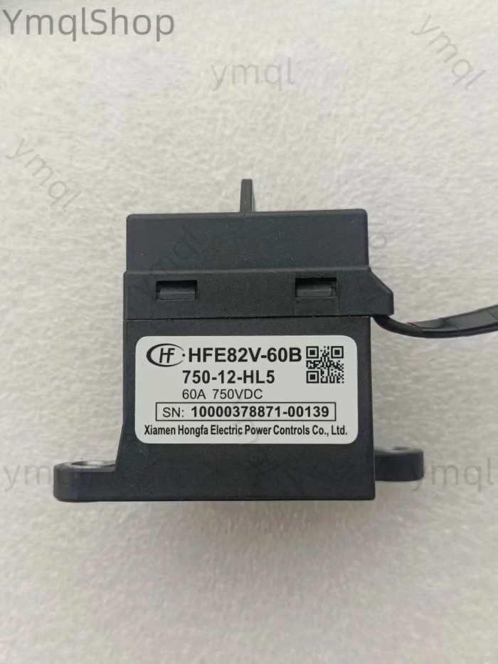 High voltage DC contactor HFE82V-60B 750-12-HL5 contact 750V60A coil 12V