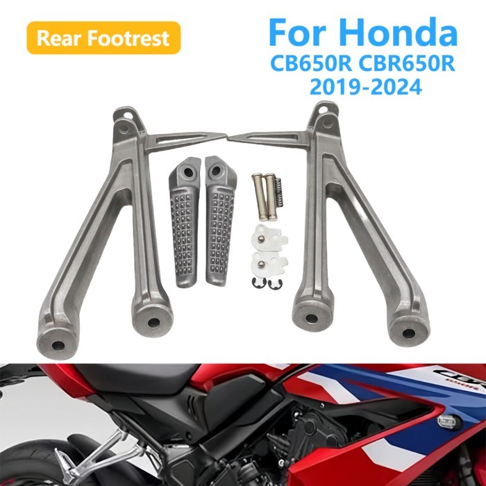 For Honda CB650R CBR650R CB-650R CBR-650R CB CBR 650R 2019-2024 2023 2022 Motorcycle Passenger Foot