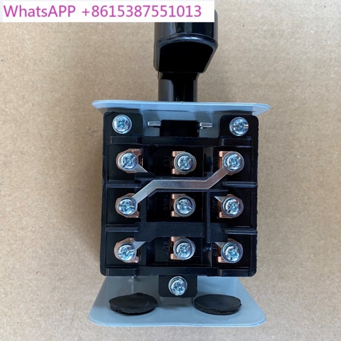 Reversing switch KO3-15 single-phase three-phase copper plate