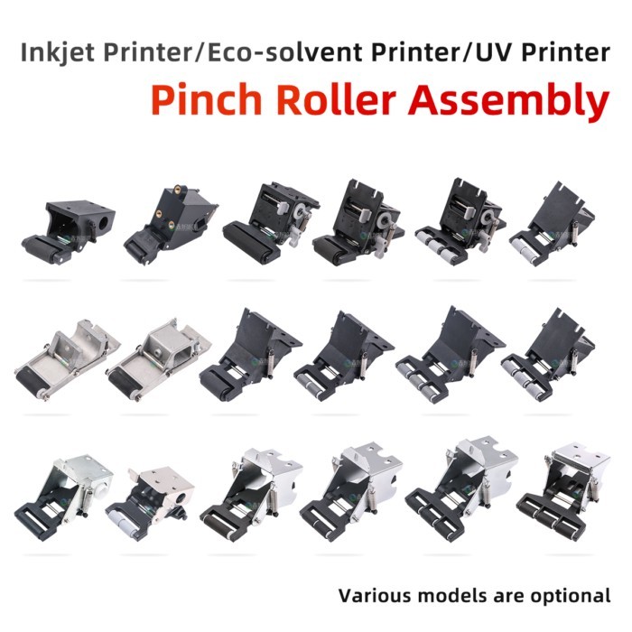 Eco Solvent Printer Pinch Roller Assembly for Allwin Myjet Human Inkjet Printer Paper Feed Assy Pre