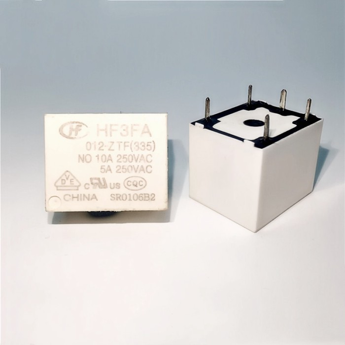 10PCS NEW relay HF3FA-012-ZTF (888) 12VDC HF3FD-012-ZTF HF3FA 012 ZTF HF3FD 012 ZTF 12V HF3FA012ZTF