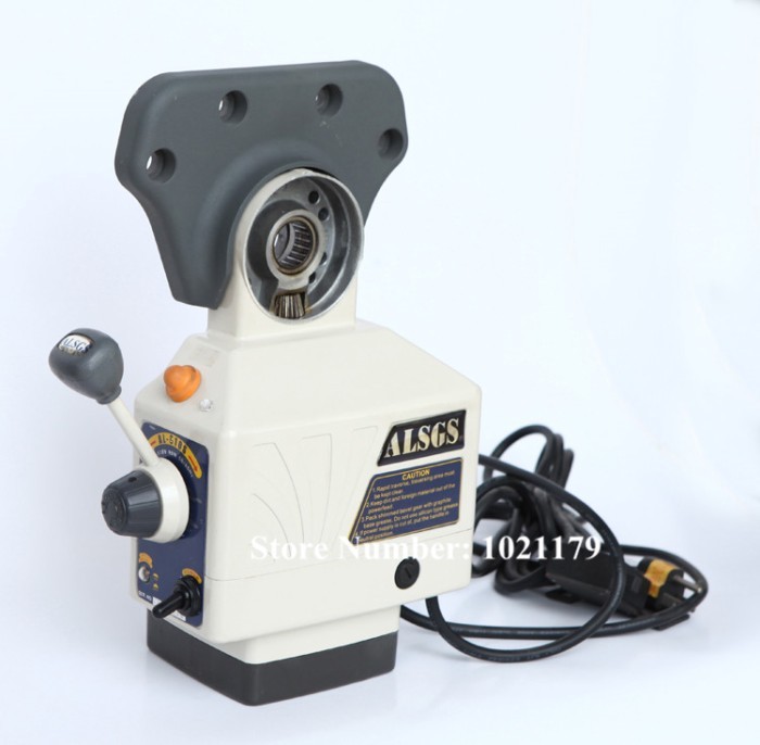 AL-510S Power Feed 650in-lb 200RPM AC220V / 110V Power Table Feed Larger Torque Milling Machine X Y