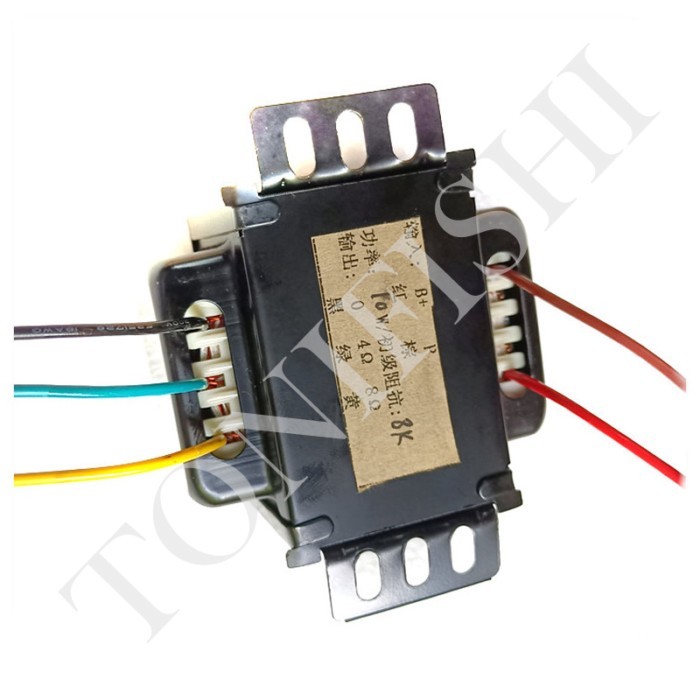 8K 10W single-ended output transformer, suitable for EL84 6P14 6P15 6P6P 6V6 tube amplifier, bandwi