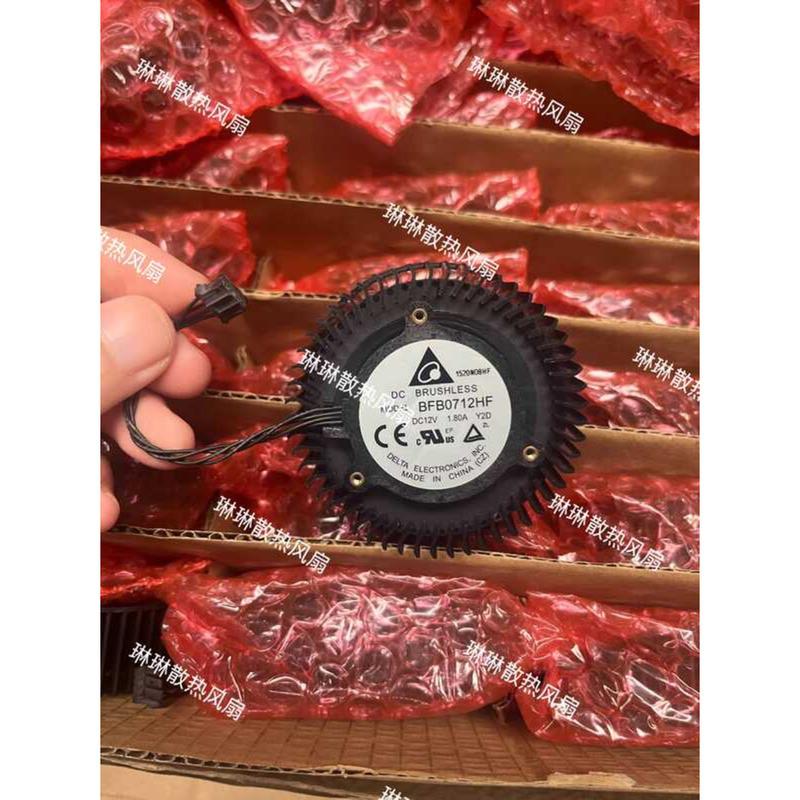 Delta BFB0712HF 12V 1.80A Zotai GTX460 480 580 รุ่นสาธารณะ GTX680 670 พัดลม