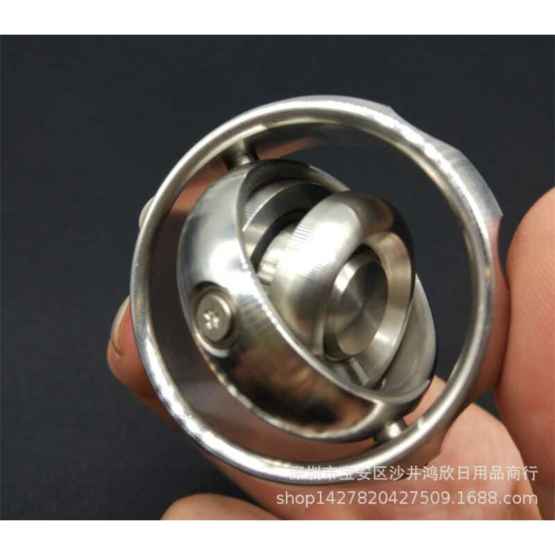 โลหะ Fidget Spinner edc Fidget Spinner Decompression ของเล่นหมุน Balance เทคโนโลยีสีดํา