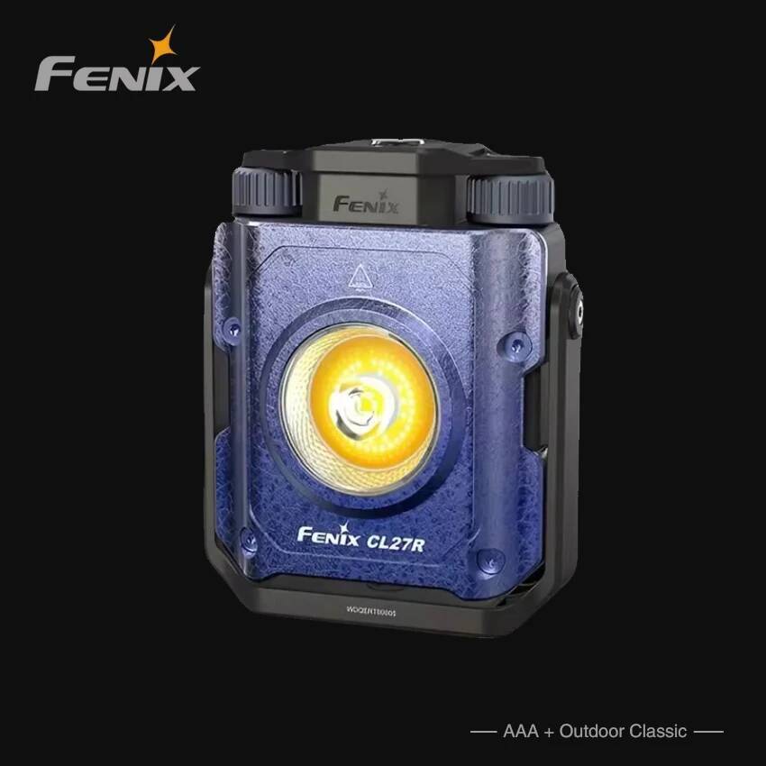 FENIX CL27R 1600 ลูเมนโคมไฟกลางแจ้งมัลติฟังก์ชั่น USB-C ชาร์จ Campsite รวมไฟ 5000mAh แบตเตอรี่---สีฟ