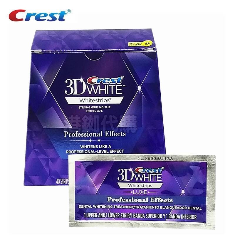 Crest Whitening Strips 3D White Dental Teeth Whitener Tooth Tape 3D Whitestrips