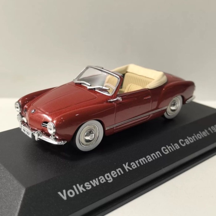 IXO 1/43 VW KARMANN GHIA CABRIOLET 1957 Volkswagen Car Model Alloy