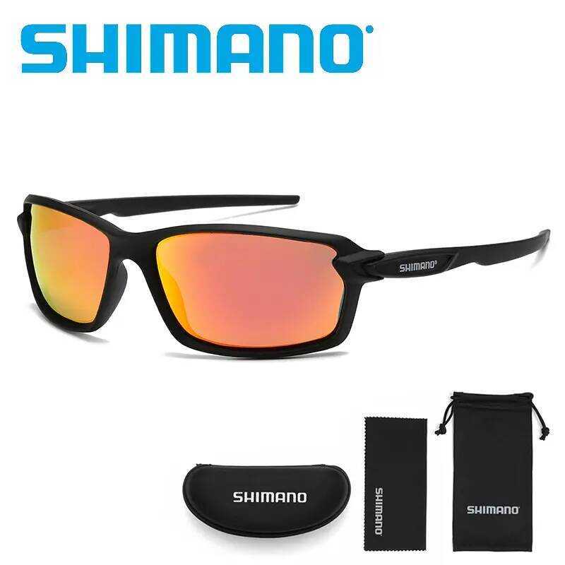 แว่นกันแดดโพลาไรซ์ Shimano, ใหม่, สำหรับการขับรถ, แว่นกันแดดชาย, เหมาะสำหรับการตั้งแคมป์, เดินป่า, แ