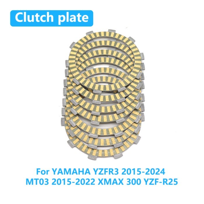 For YAMAHA YZF-R3 YZFR3 YZF R3 2015-2024 MT03 MT 03 2015-2022 XMAX 300 YZF-R25 Clutch Friction Plat