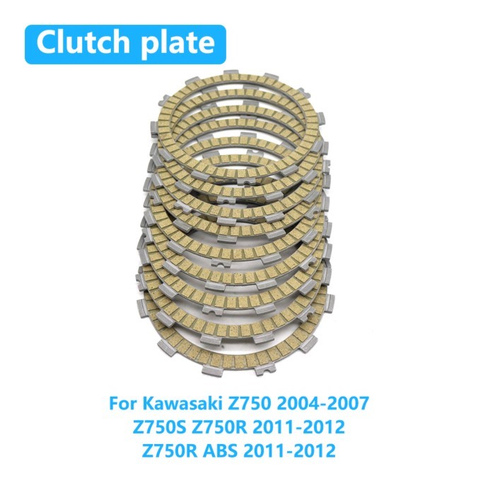 For Kawasaki Z750 Z750S Z750R ABS Z 750 S R ABS 2004-2009 2010 2011 2012 Motorcycle Clutch Friction