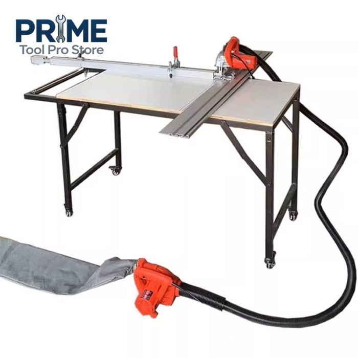 Multifunctional panel saw, track saw for woodworking, folding table saw for marble cutting, 1M Trac