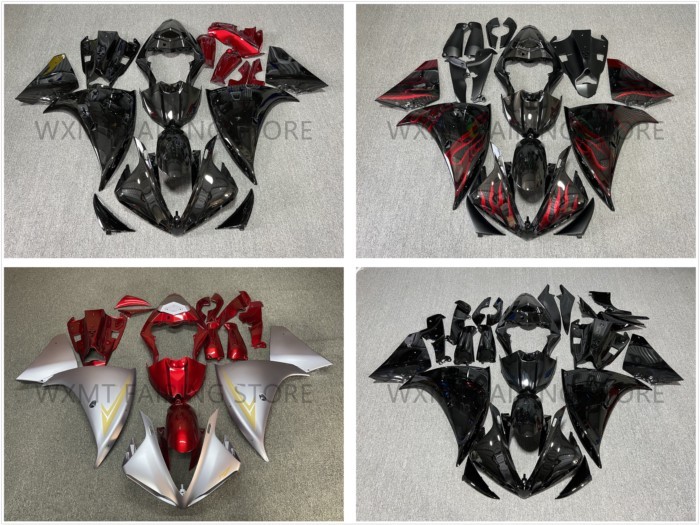 NEW ABS Motorcycle Injection mold full Fairing Kit fit For YZF R1 2009 2010 2011 YFZ-R1 09 10 11 Bo
