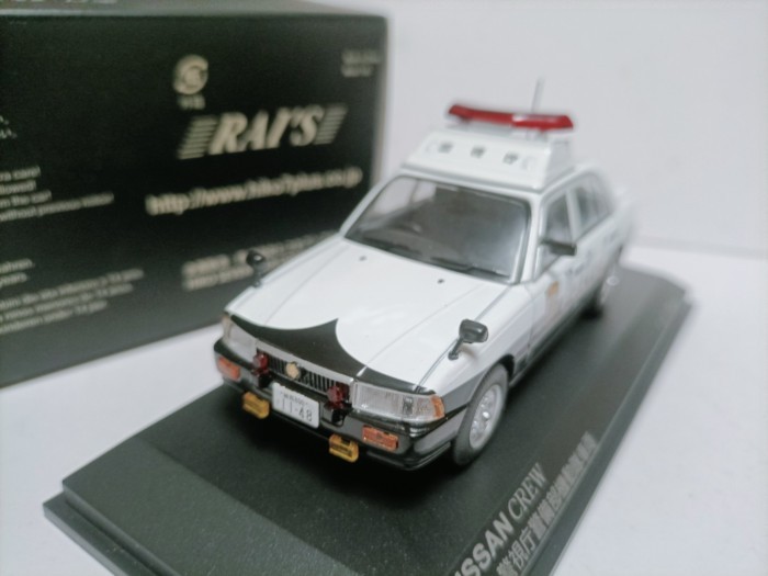 Rais 1 43 Nissan Police Station Mobile Patrol รถตํารวจ รุ่น Nissan CREW Patrol 2007