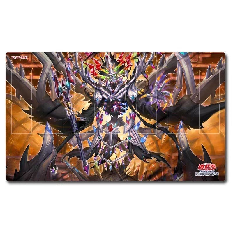 Yu-Gi-Oh การ์ด DIY Ming Skeleton Ming Turan หนา 3 มม.เย็บฟรี 600 * 350 มม. ขนาดเสื่ออย่างเป็นทางการ