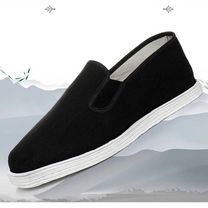 serie Old Beijing Full Cloth Soft Bottom Breathable Kung Fu Bruce Li Training Shoes Unisex 2022 New