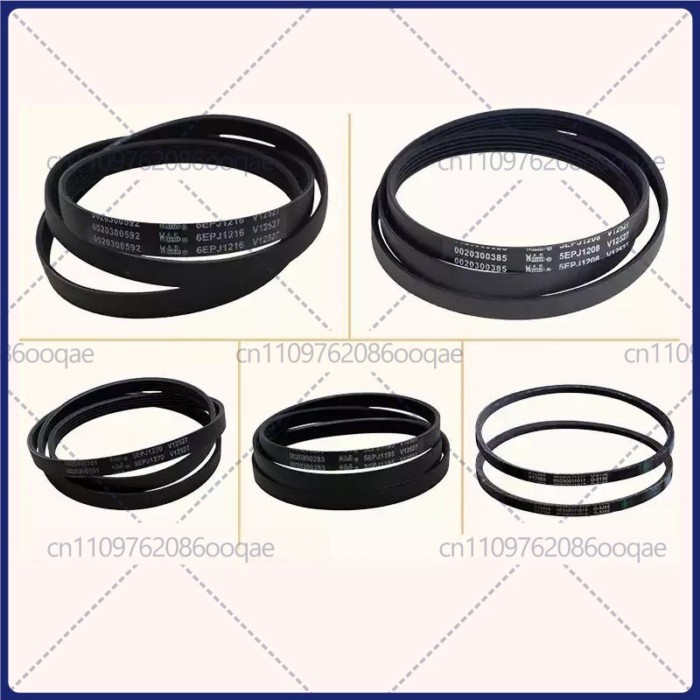Belt for Haier front-loading washing machine 6EPJ1216/5EPJ1270/4EPJ1195 conveyor belt accessories