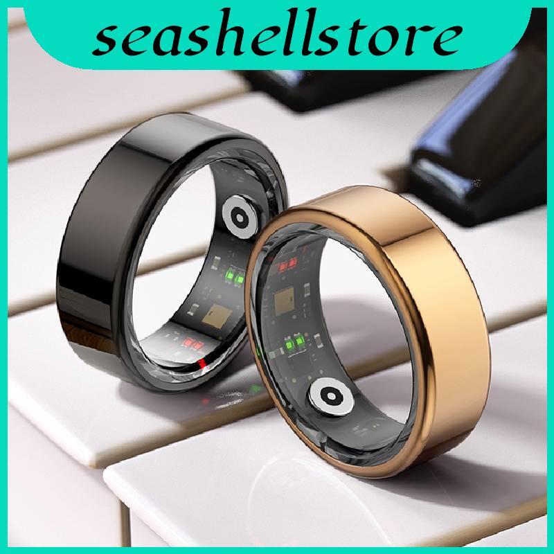 R02 แหวนบลูทูธอัจฉริยะพร้อมความดันโลหิต Heart Rate Fitness สําหรับการตรวจสอบ