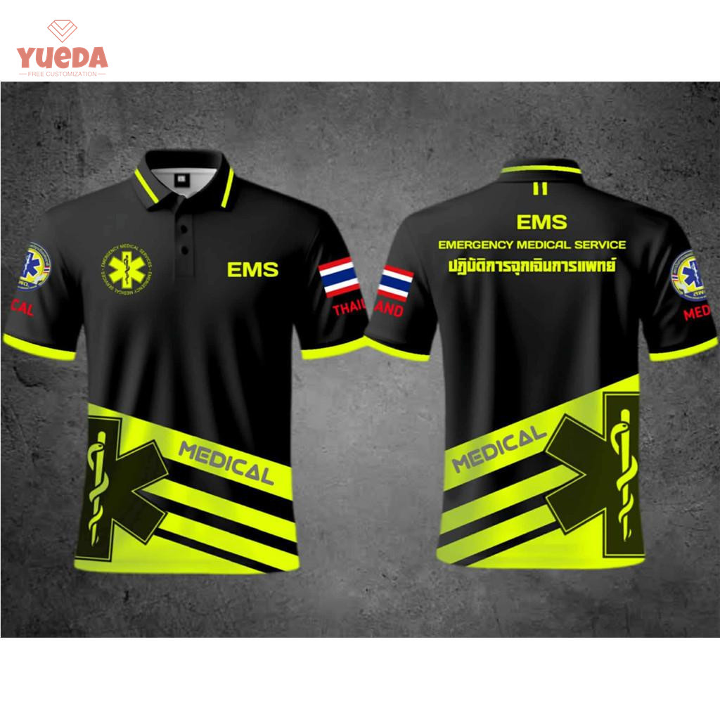 POLOXZ-B3417 เทมเพลตเสื้อโปโล Summer Thailand