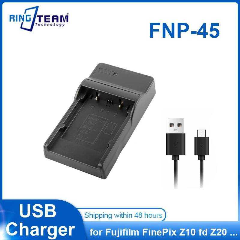 BC-45A BC-45W BC-45B BC-45 USB Charger FNP-45 FNP-45A แบตเตอรี่สําหรับ Fujifilm FinePix Z10 fd Z20 Z