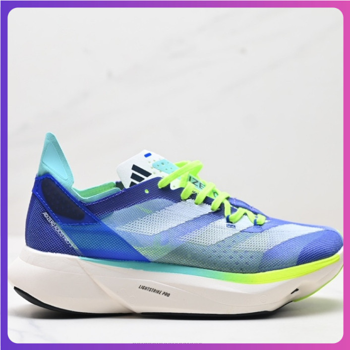 [การประกันคุณภาพ] Adidas Now Adizero Adios Pro 3 Marathon Flying Line Jaca น้ําหนักเบา Breathable Ca