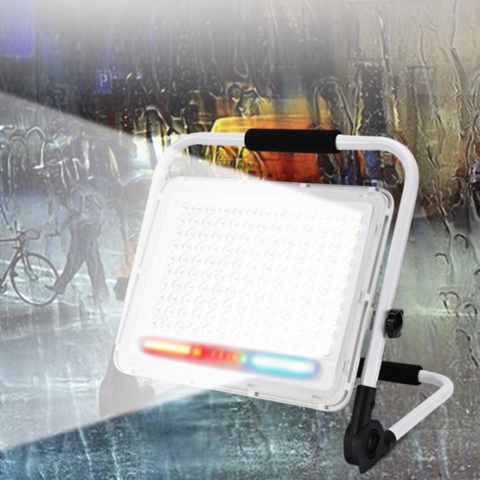 Outdoor Aluminum Alloy Waterproof Emergency Construction Site Lighting LED Portable Mobile USB Char