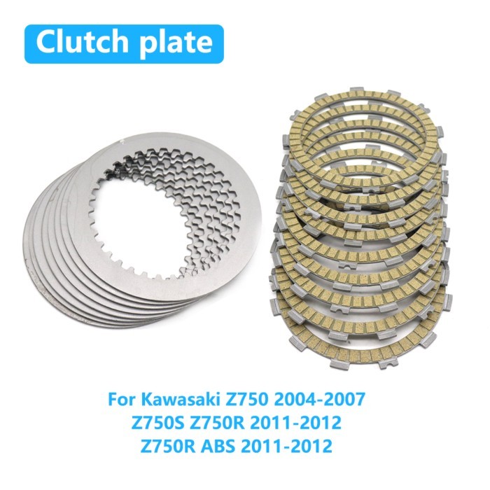 For Kawasaki Z750 Z750S Z750R ABS Z 750 S R ABS 2004-2009 2010 2011 2012 Motorcycle Clutch Friction